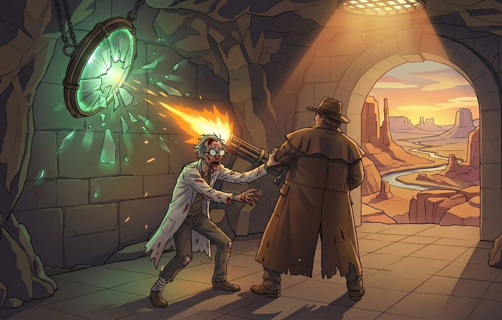 The Preacher Steals a Train | Deadlands Solo RPG Ep. 3